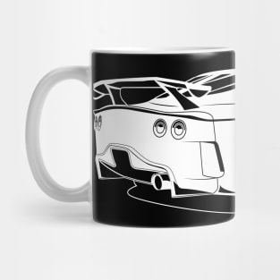 rx7 veilside white print Mug